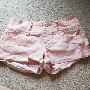 Pink shorts size 5